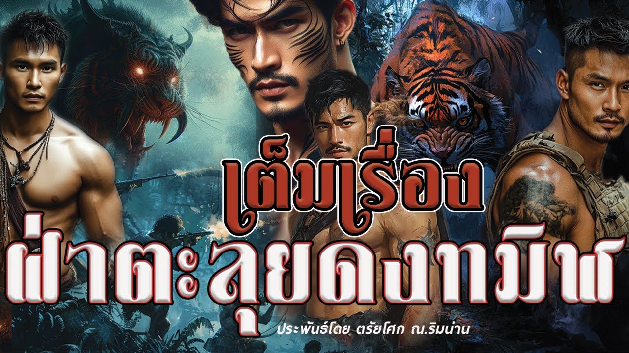 เต็มเรื่อง ฝ่าตะลุยดงทมิฬ ประพันธ์โดย ตรัยโศก ณ.ริมน่าน