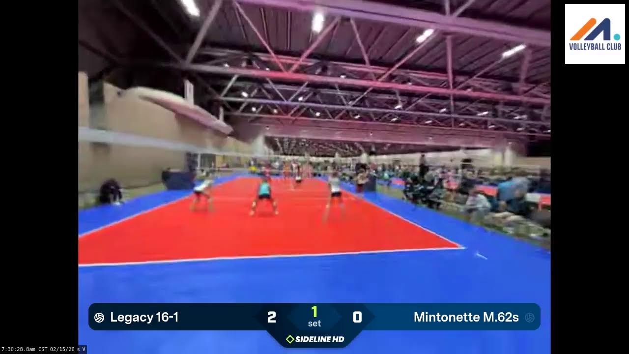 Mintonette M.62s vs. Legacy 16-1 (2026.02.15)