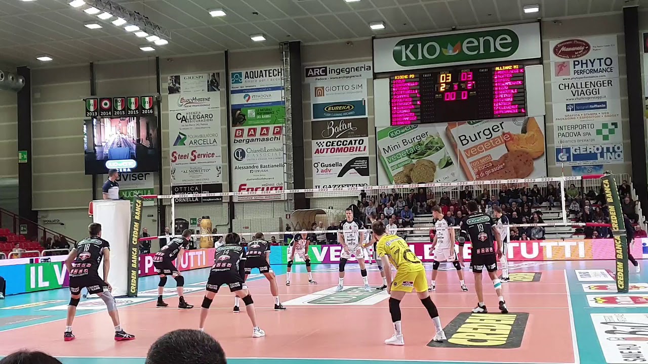 KIOENE PADOVA VS ALLIANZ MILANO VOLLEY SERIE A MASCHILE 2019 石川由紀 YUKI ISHIKAWA STREPITOSO