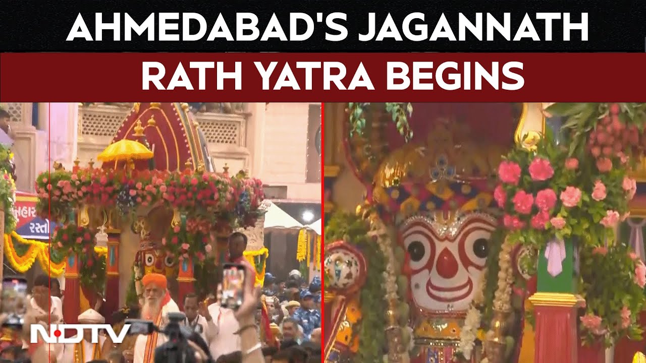 Jai Jagannath Rath Yatra | Ahmedabad's Jagannath Rath Yatra Celebrations Begin