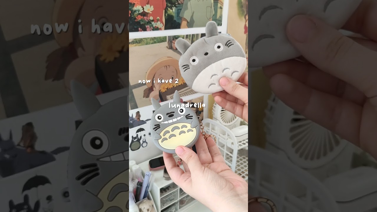 Unboxing Totoro pouch 🧸 #studioghibli #aliexpressunboxing #aliexpressfinds #aesthetic