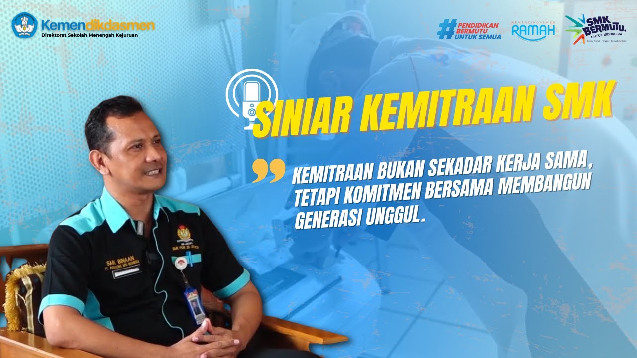 Siniar Kemitraan SMK - Kolaborasi nyata Industri bersama SMK PGRI 20 Jakarta