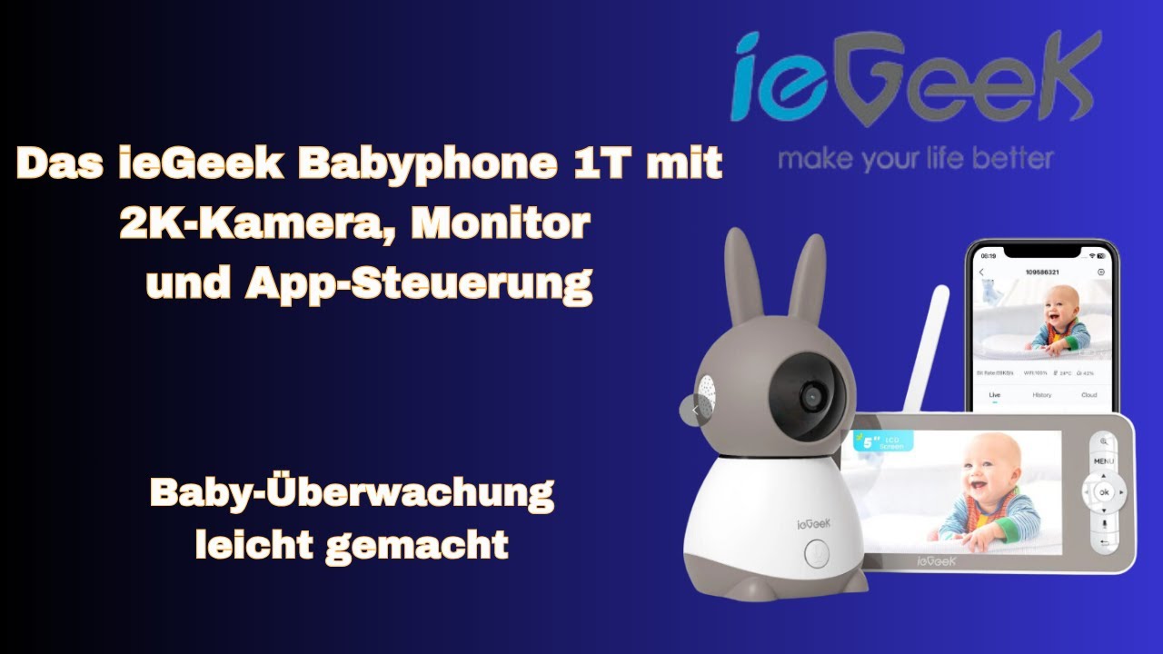 ieGeek Babyphone Baby 1T | Produktvorstellung