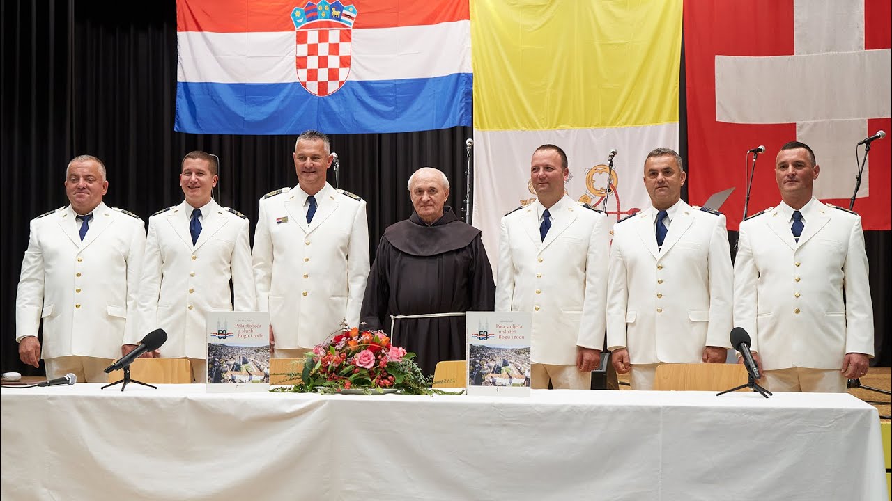 HKM St. Gallen, proslava 50. obljetnice i predstavljanje jubilejske monografije fra Miće Pinjuha.