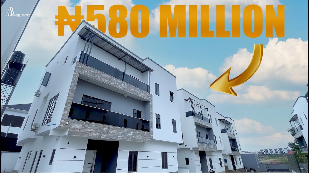 Touring a ₦580 Million Smart Duplex in Guzape Abuja | Luxury 5-Bedroom Home Tour