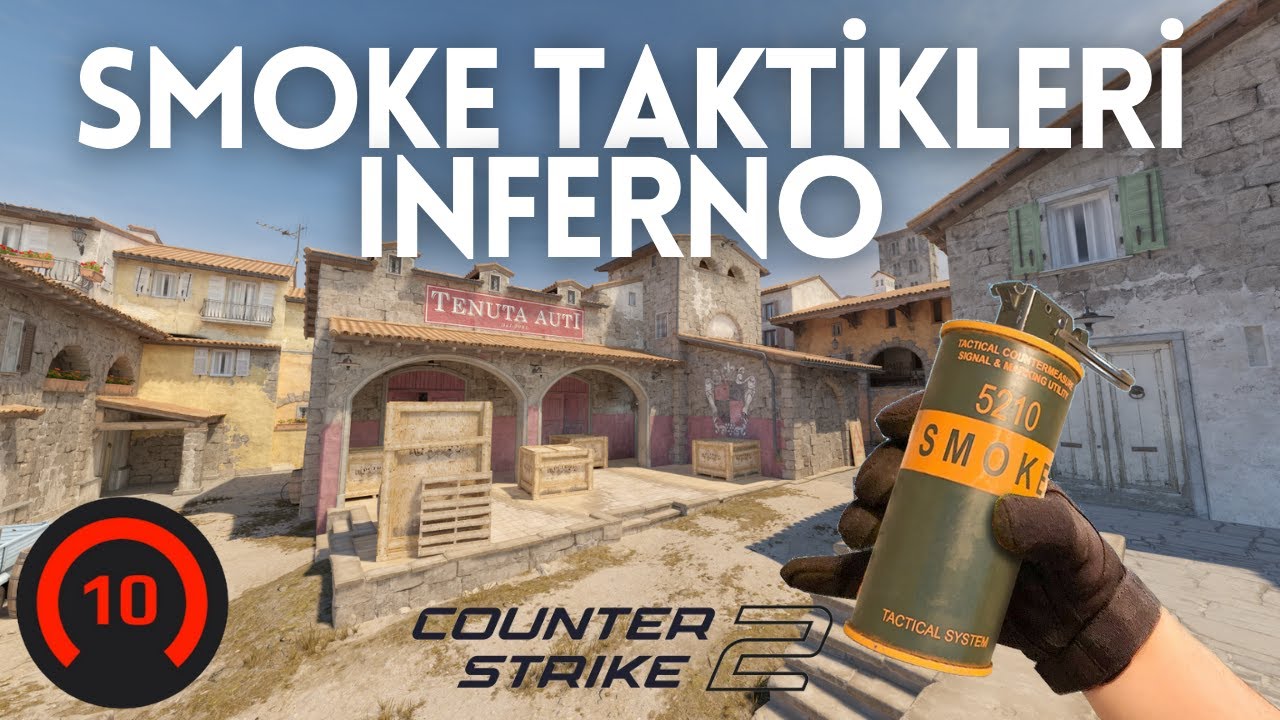 CS2 - Mala Anlatır Gibi Inferno Taktikleri (Smoke-Flash-Molotof-Taktik)