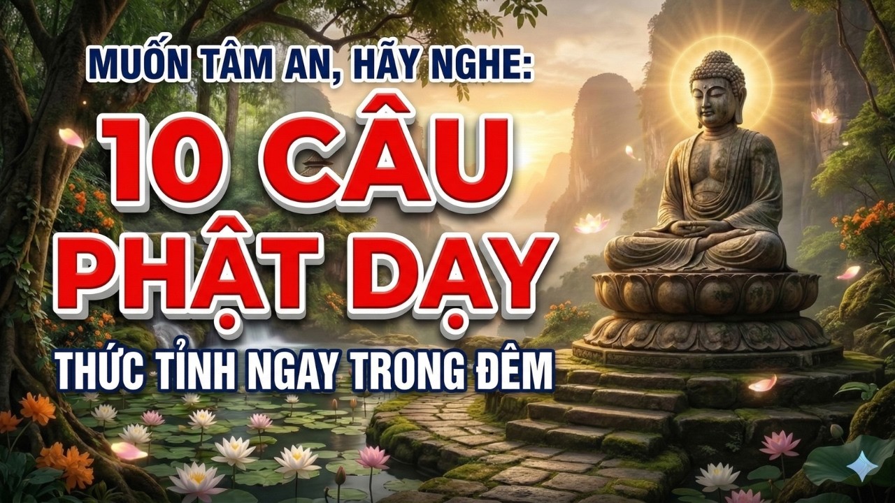 Muốn Tâm An, Hãy Nghe 10 Câu Phật Dạy Thức Tỉnh Ngay Trong Đêm