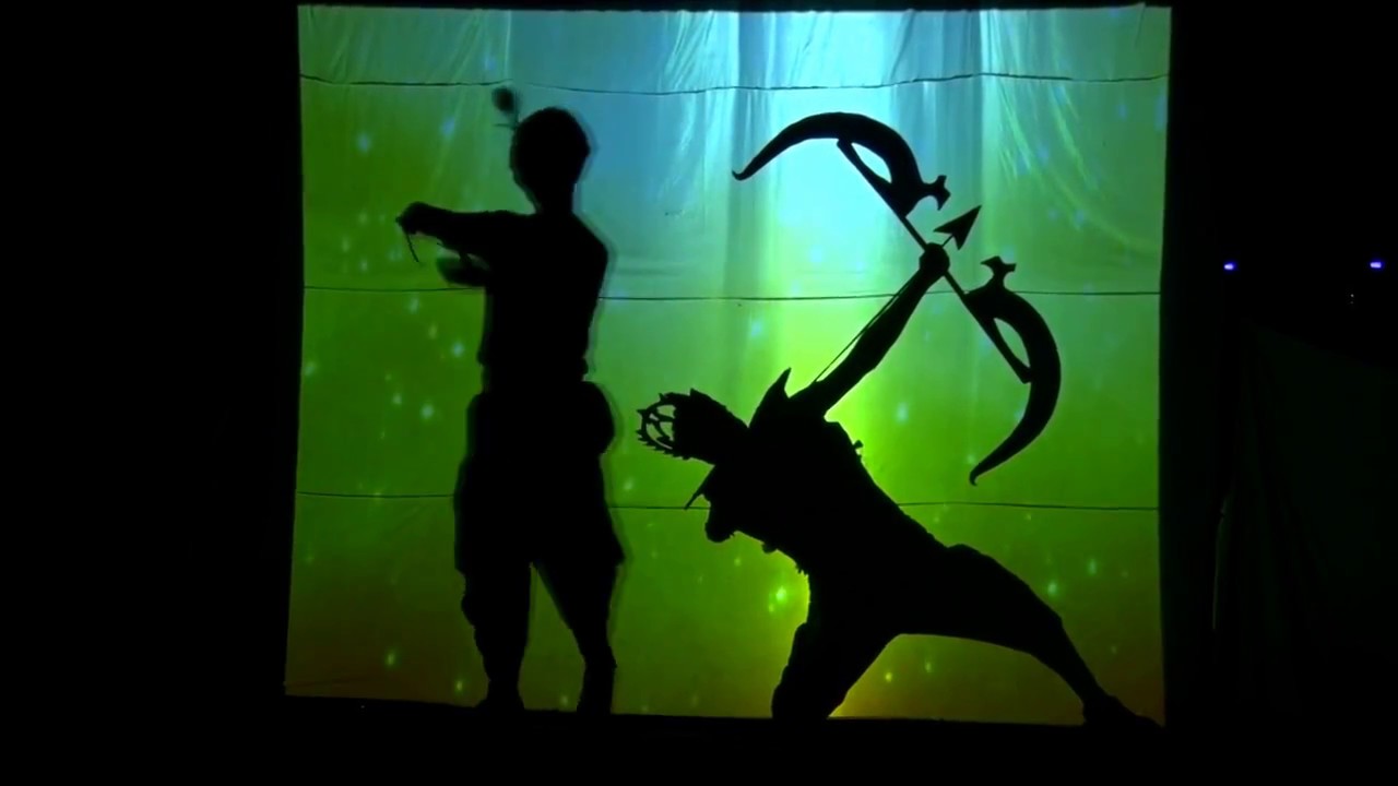Shadow drama on Gita