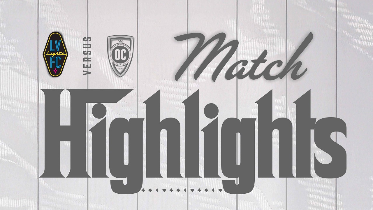 LATE EQUALIZER? 👀 Las Vegas Lights FC at Orange County SC - Match Highlights | March 7, 2026