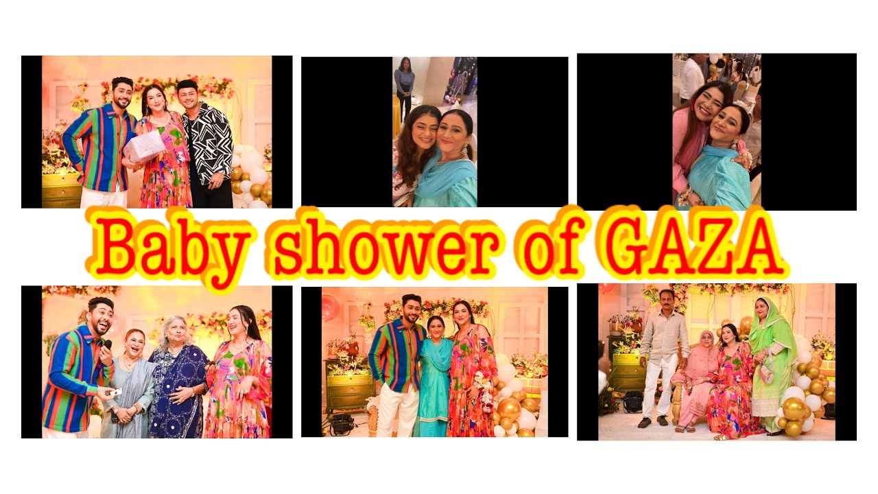 Baby shower of Gauahar 