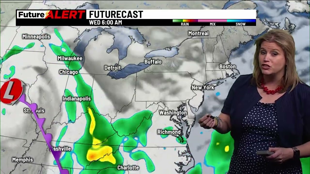 Saturday Night, Oct. 25, 2025, Weather Report