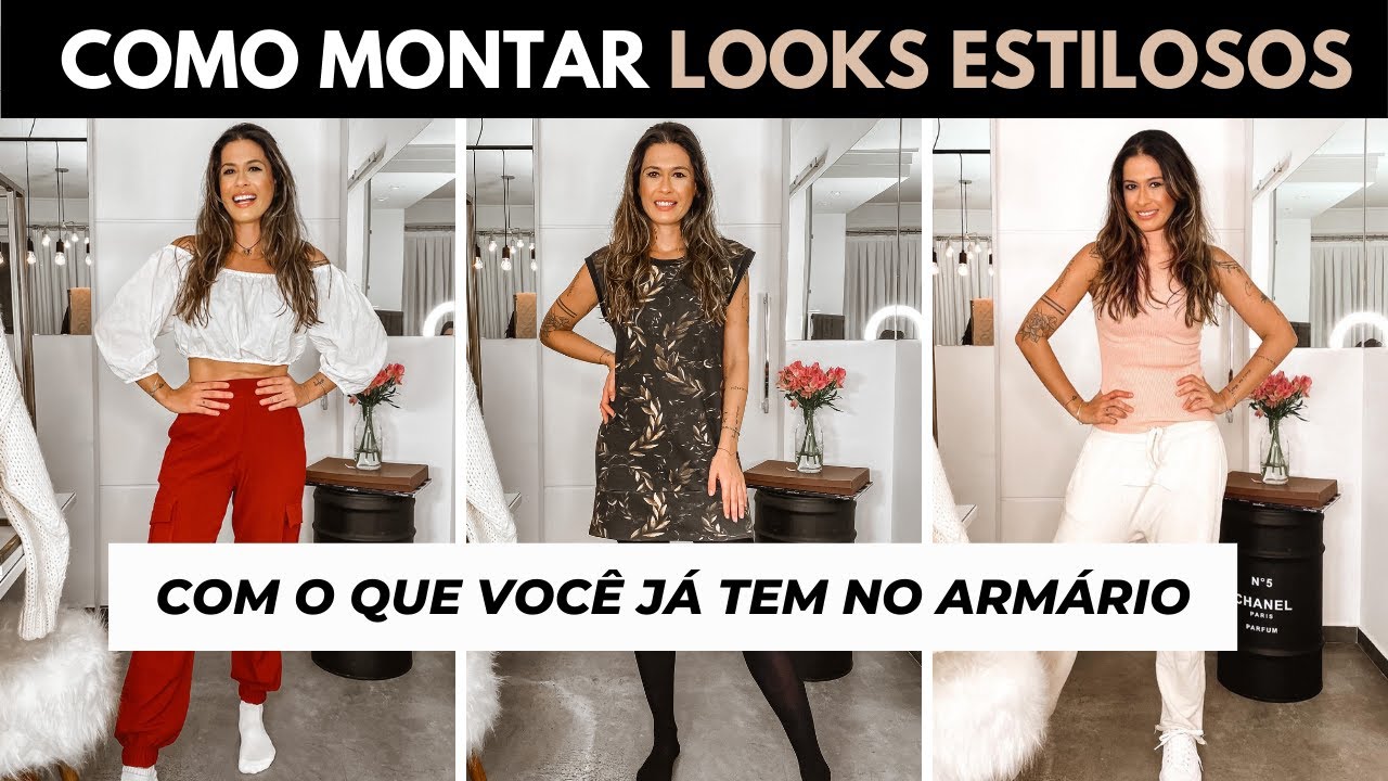 LOOKS PARA TRABALHAR | COMO ESCOLHER ROUPAS ESTILOSAS PARA FICAR EM CASA