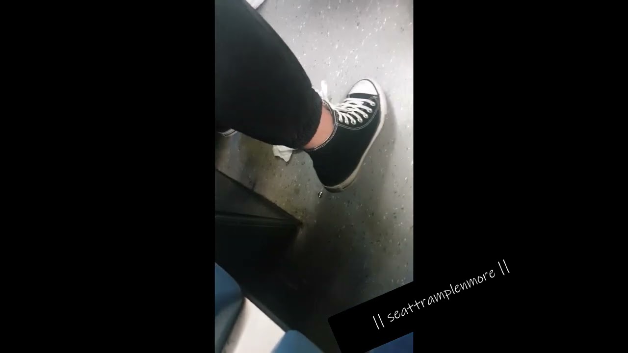 cuties converse bread trample on the train