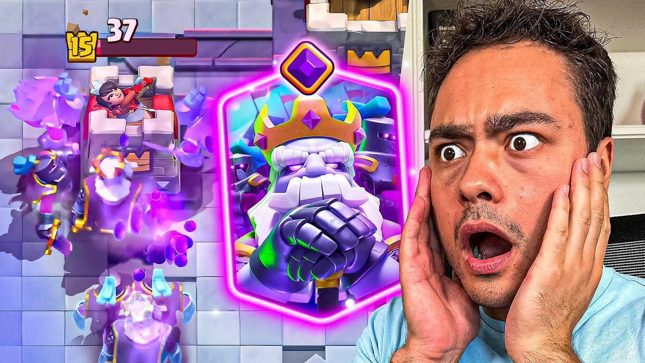 Royal Ghost Evolution is BIZAR GOED... - Clash Royale