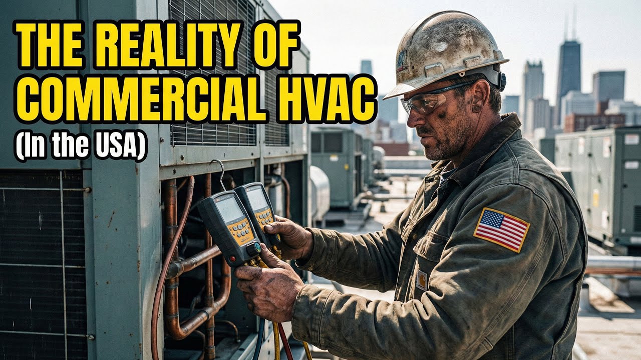 Commercial HVAC Technician: What Do They Actually Do in the USA?