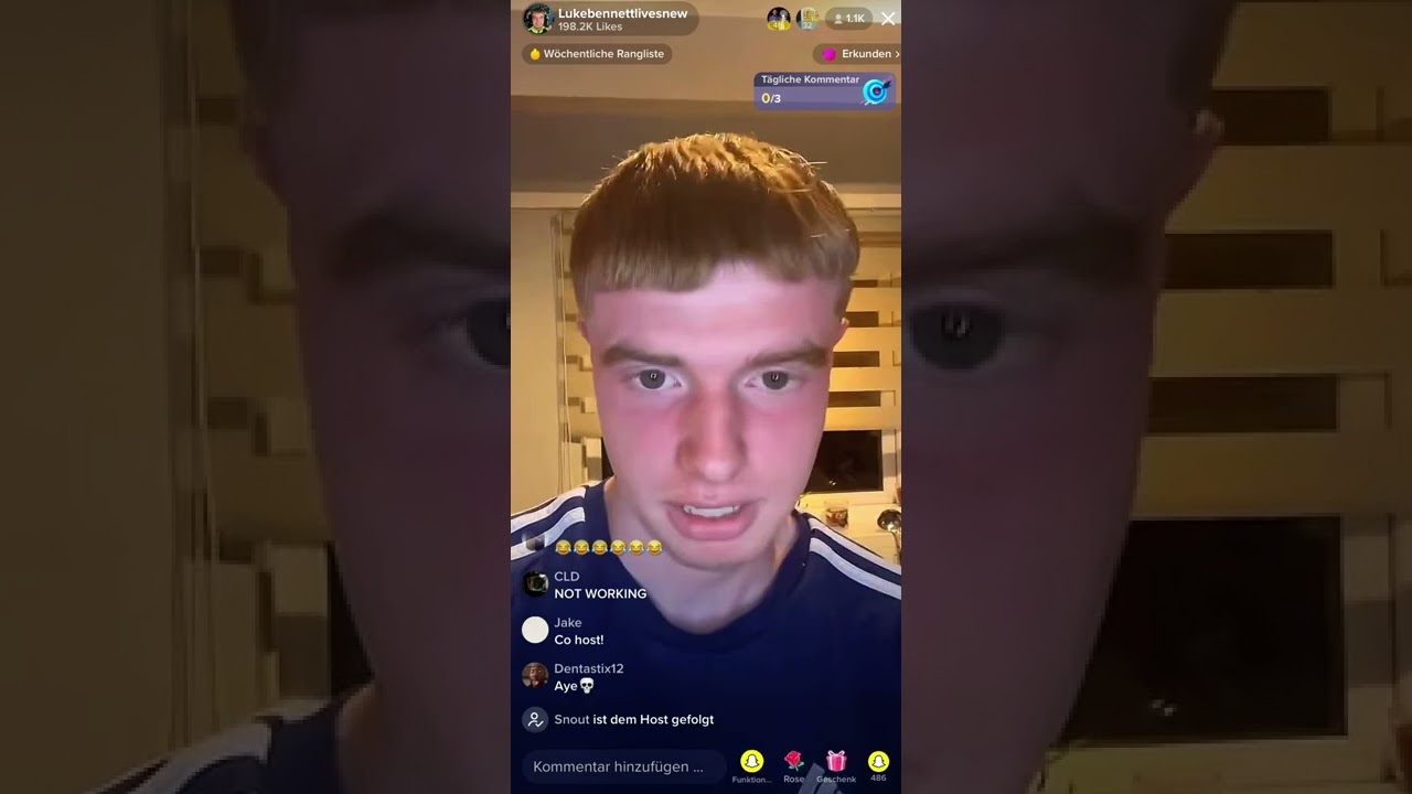 Luke Bennett getting trolled for three minutes straight