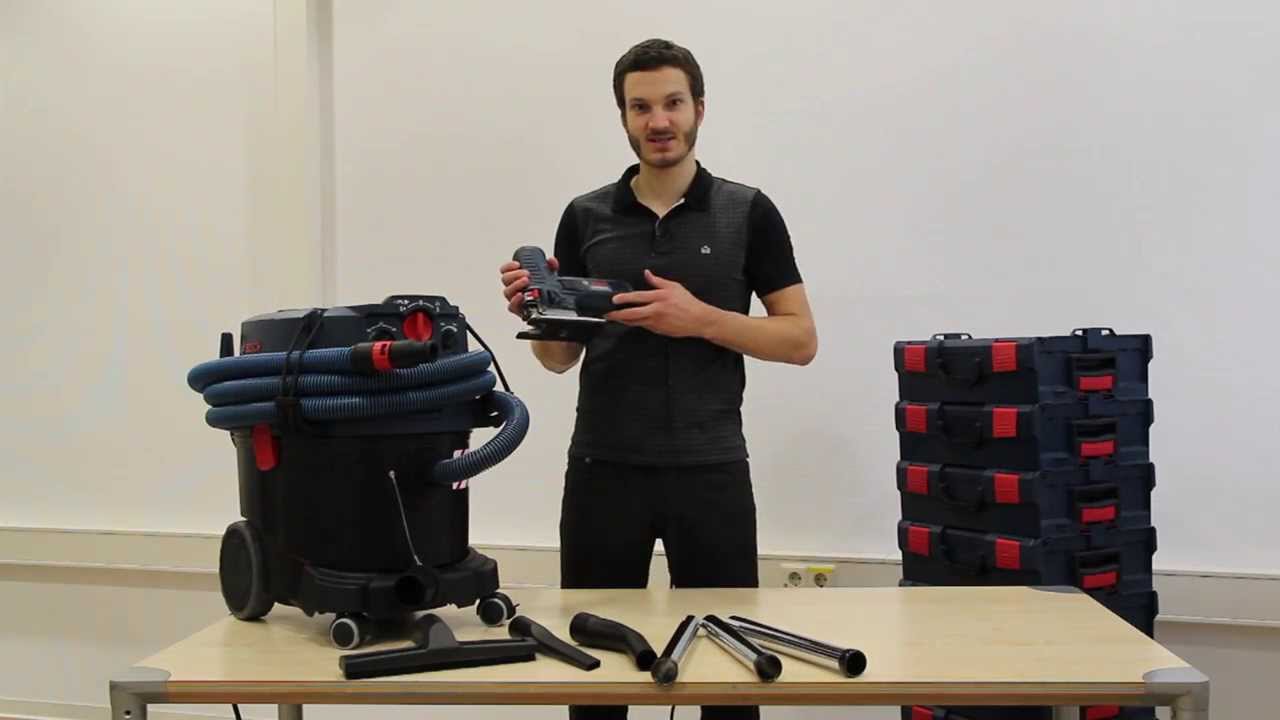 Stichsäge Bosch GST 160 CE Professional mit Staubsauger Bosch GAS 35 M AFC Professional