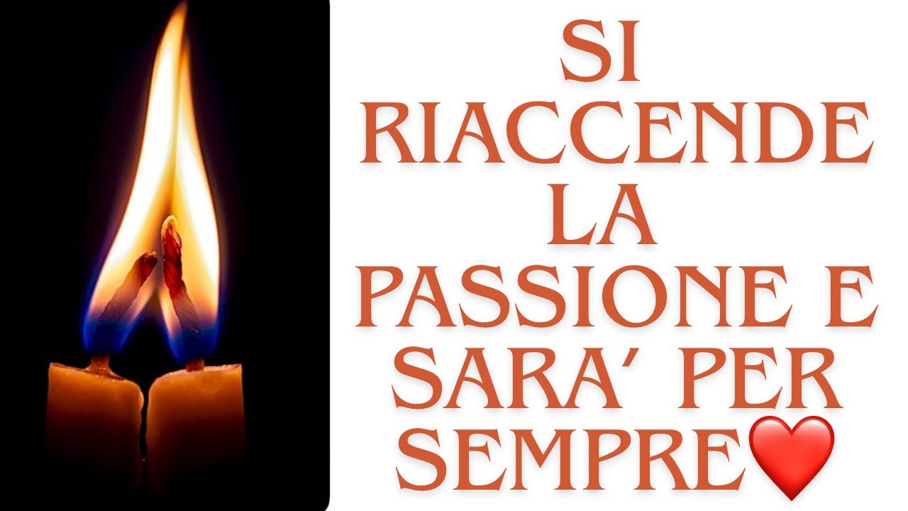 🔮NON CI CREDEVI PIÙ MA TORNA NELLA TUA VITA❤️ E SI RIACCENDE LA PASSIONE❗️