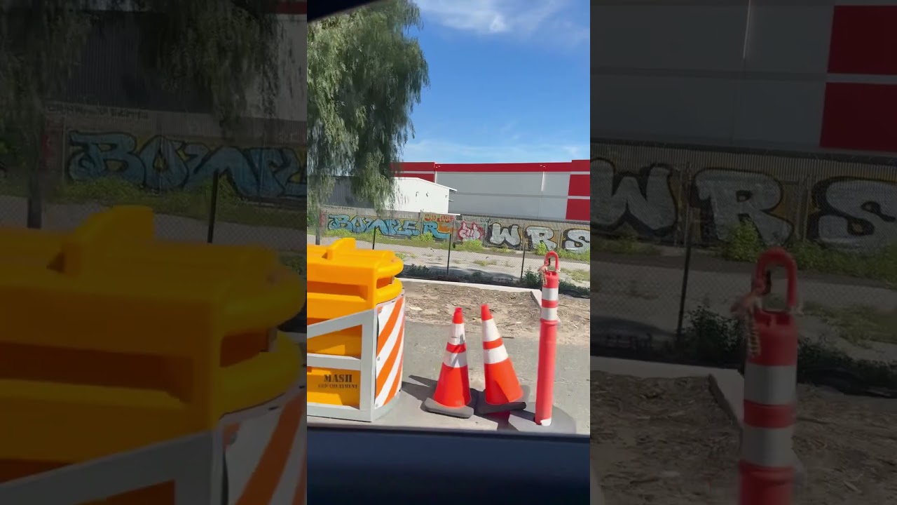 405 graffiti in the San Fernando valley