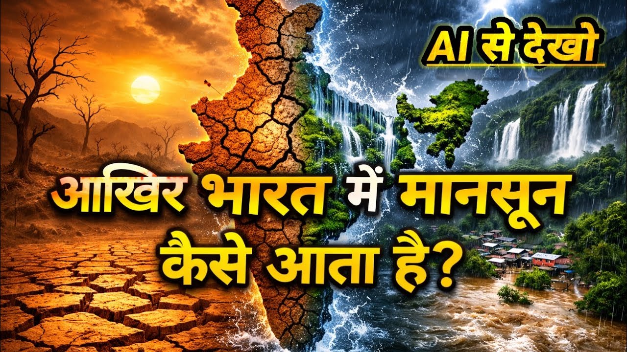 भारत का मानसून कैसे काम करता है? 🌧️ | Indian Monsoon Full Documentary | El Niño Explained