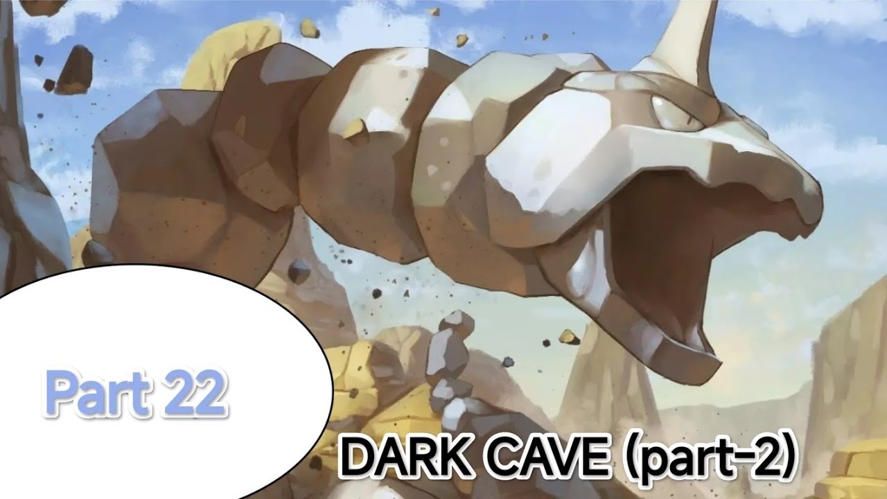 Pokemon RED Gameplay | Part 22 | DARK CAVE (part-2) | ONIX was caught 