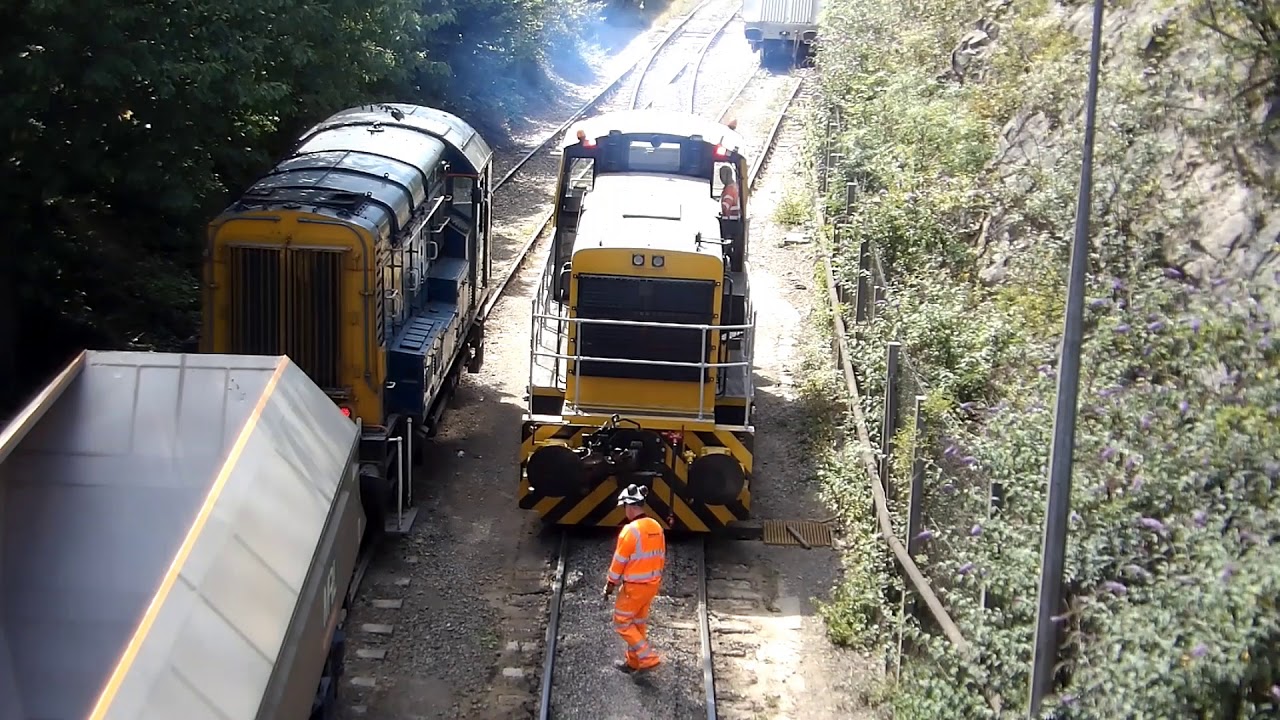 Trains on the Whatley quarry branch