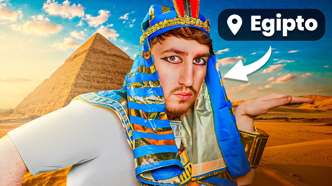 FUI a EGIPTO y me CONVIRTIERON en FARAÓN | FranLuque10