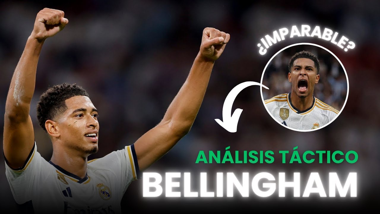 ⭐ Cómo jugar como BELLINGHAM: Análisis táctico de Jude Bellingham (REAL MADRID & Borussia Dortmund)