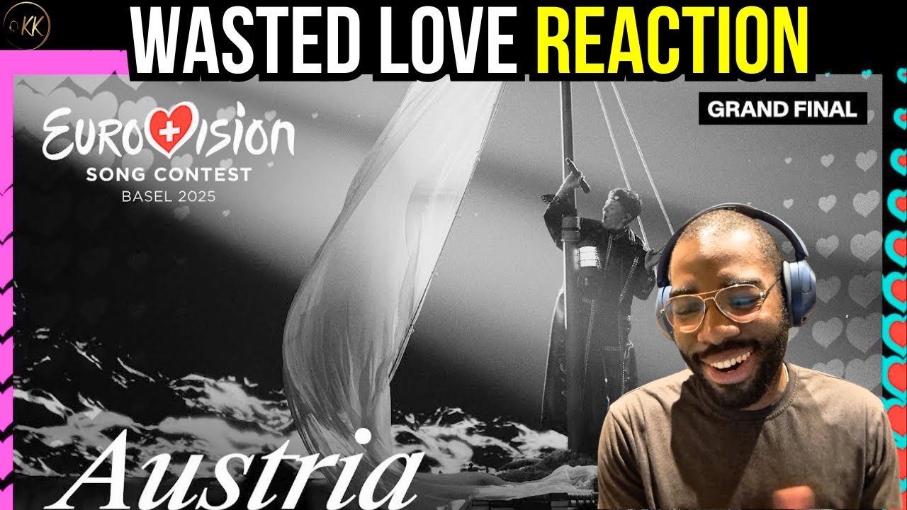 Реакция на Евровидение-2025: JJ — Wasted Love | Австрия | Победитель гранд-финала
