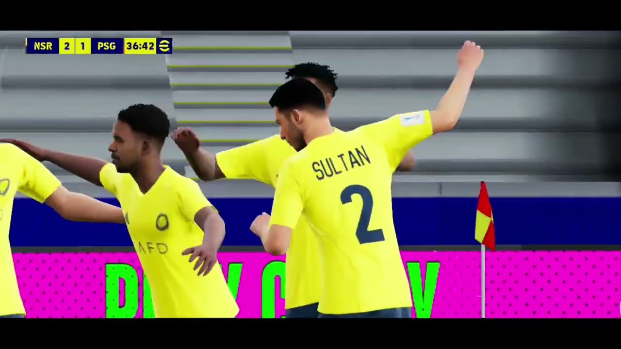 Al Nassr vs Paris Saint-Germain | Intense Game | eFootball
