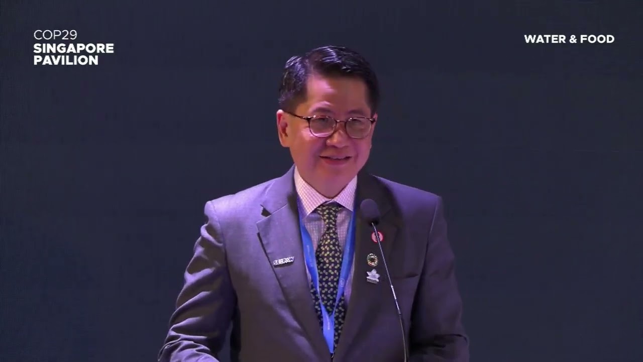 COP29 Singapore Pavilion - Driving Climate Adaptation through Water Pathways for Southeast Asia