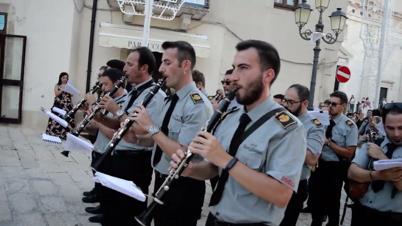 Banda Città di Rutigliano - Marcia Banda musicale - Festa Patronale 2/8/22 Cassano delle Murge