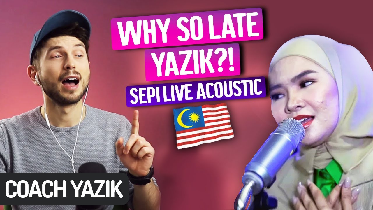 YAZIK reacts to SEPI - Aina Abdul | Live acoustic