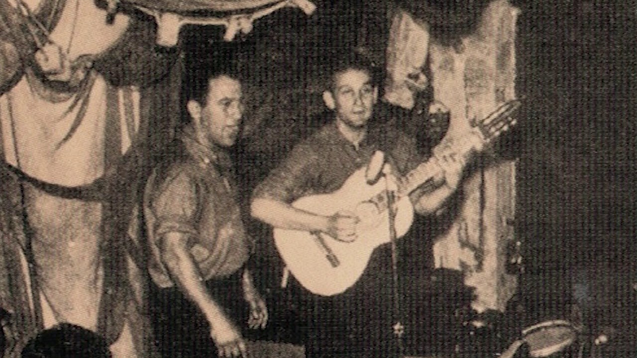 הופעה ראשונה מוקלטת של צמד הדודאים מול קהל | מועדון הזמר | 1957-8