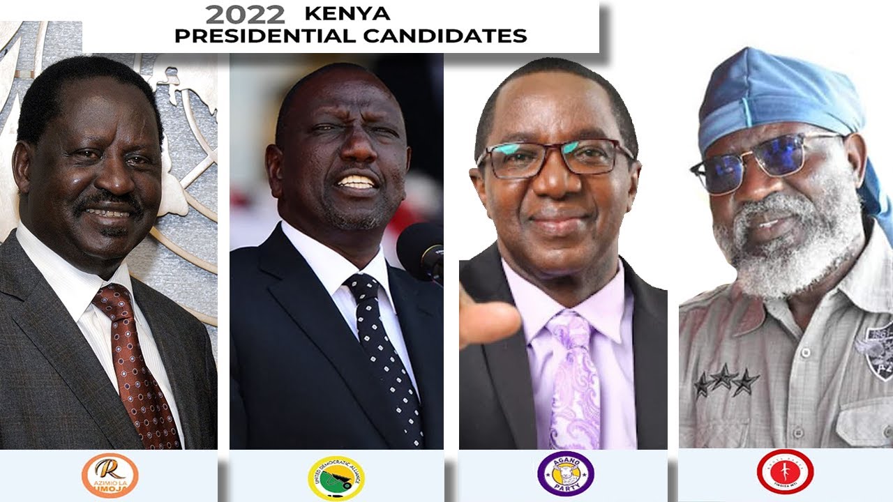 Final Look At Kenyan 2022 Presidential Election Candidates