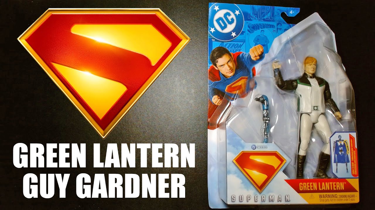 Guy Gardner Green Lantern Superman 2025 DC Studios Spin Master Action Figure Unboxing and Review