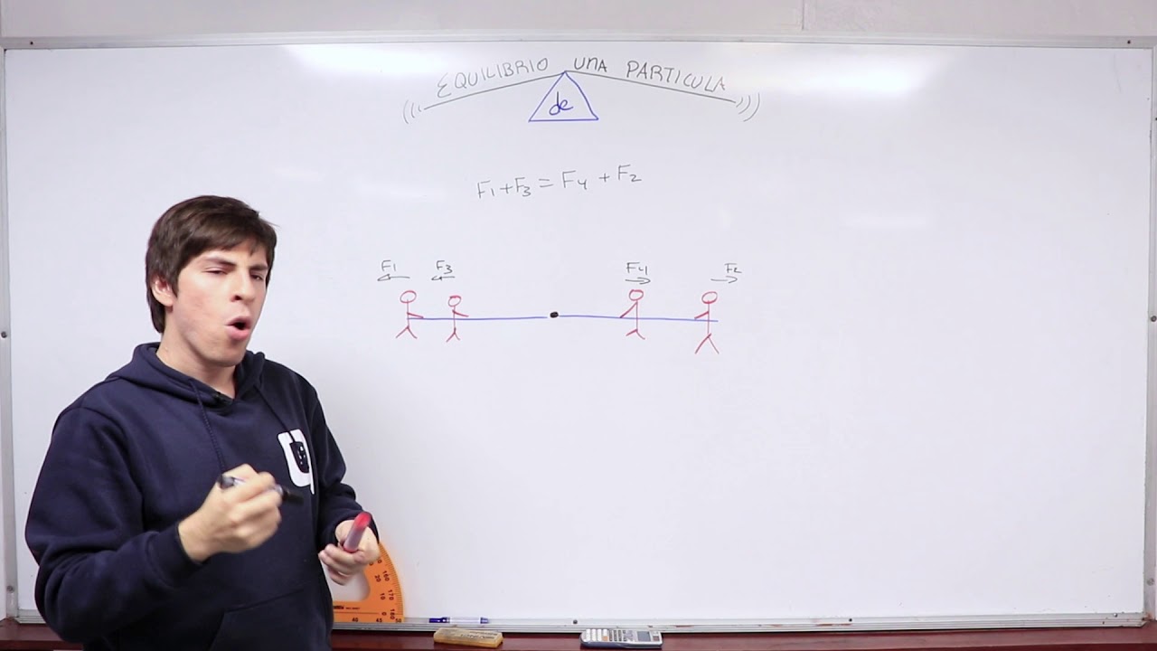 Equilibrio de una Partícula | Teoría y Concepto