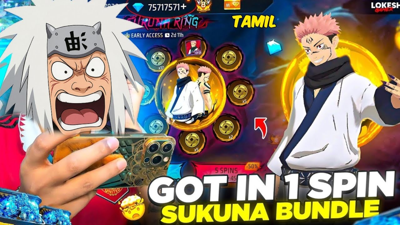 🔥 Spinning New Sukuna Bundle in Indonesia Server 🤯 Tomie