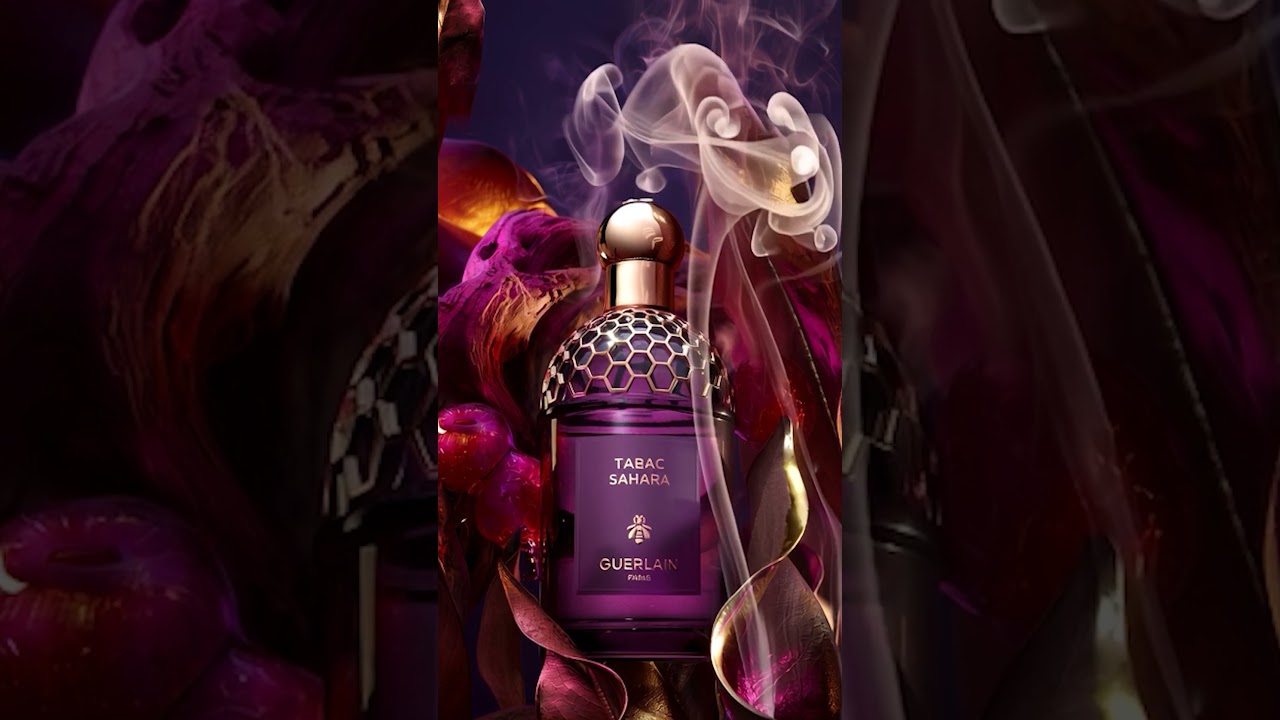 Experience nightfall on the pink dunes of the desert with Tabac Sahara #Guerlain #AquaAllegoria