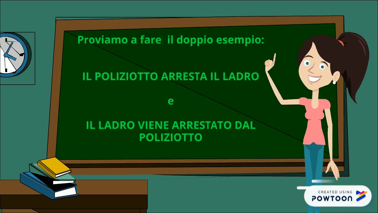 VERBI ATTIVI E VERBI PASSIVI