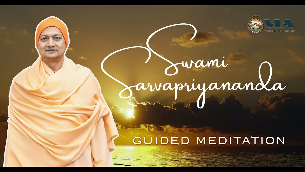 Guided Meditation | Swami Sarvapriyananda (Eyes Open, Eyes Shut; Vedanta Retreat 2024, Day 4)