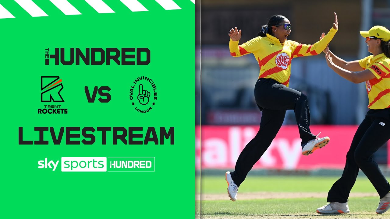 FULL MATCH! | Trent Rockets vs Oval Invincibles | The Hundred | Women's