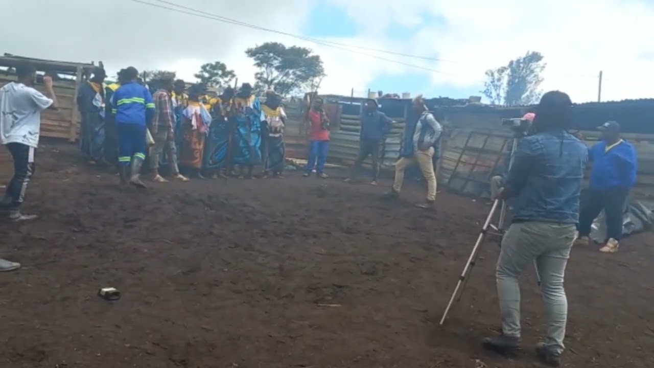 Welcoming back ceremony, known as umgidi wamahlubi ase Mount Frere.