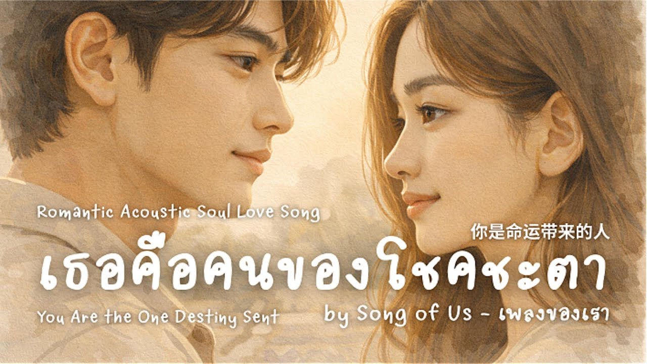 เธอคือคนของโชคชะตา | You Are the One Destiny Sent | เพลงรักอบอุ่น ลึกซึ้ง Acoustic Soul