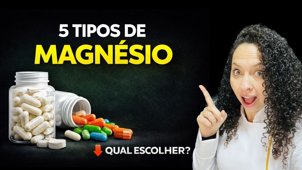 Os 5 Tipos de MAGNÉSIO para Mulher 40+ (Qual escolher?)