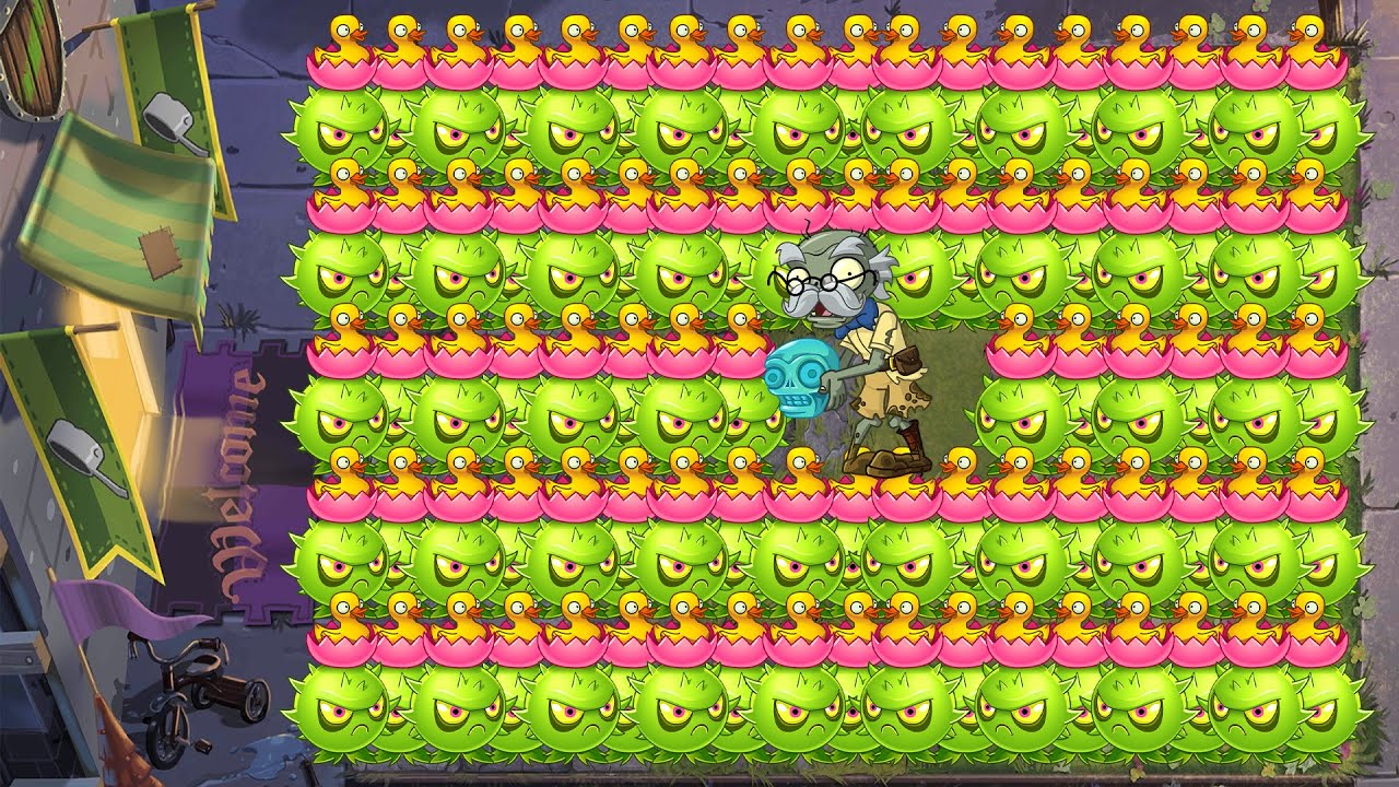 Homingthistle's Path of Doom - Plants vs Zombies 2 MOD
