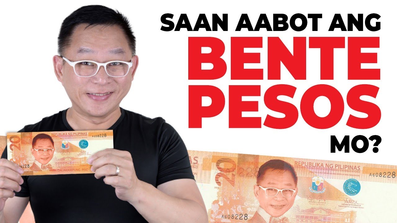 SAAN AABOT ANG BENTE PESOS MO? (BAKIT KAILANGANG MAG-IPON KAHIT MALIIT?)