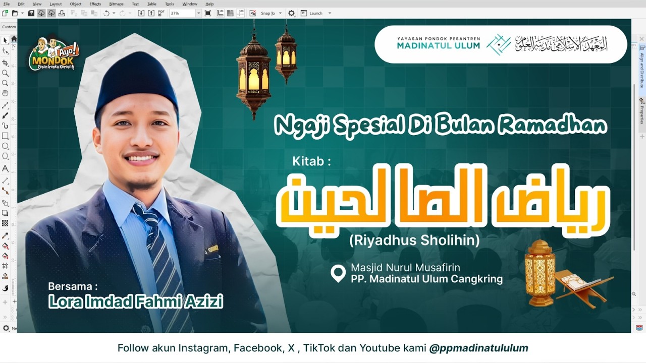 PENGAJIAN KITAB RIYADHUS SHALIHIN | HADIST KE 1795 | LORA IMDAD FAHMI AZIZI