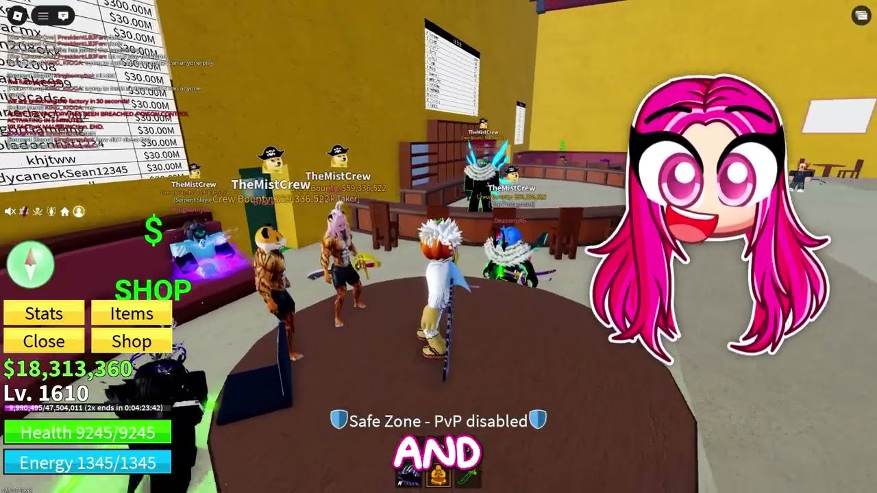 Adopting TIGER FRUIT MIST in Roblox Blox Fruits!