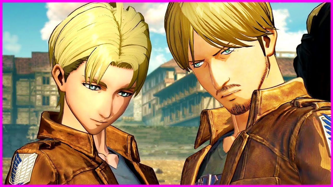 Working with Gelgar , Miche and Nanaba - Attack on Titan 2 Game  - Episode 11